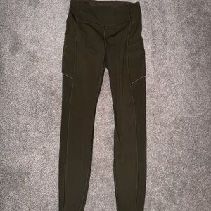 Lululemon Olive Green Leggings